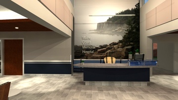 Proposed Reception Area